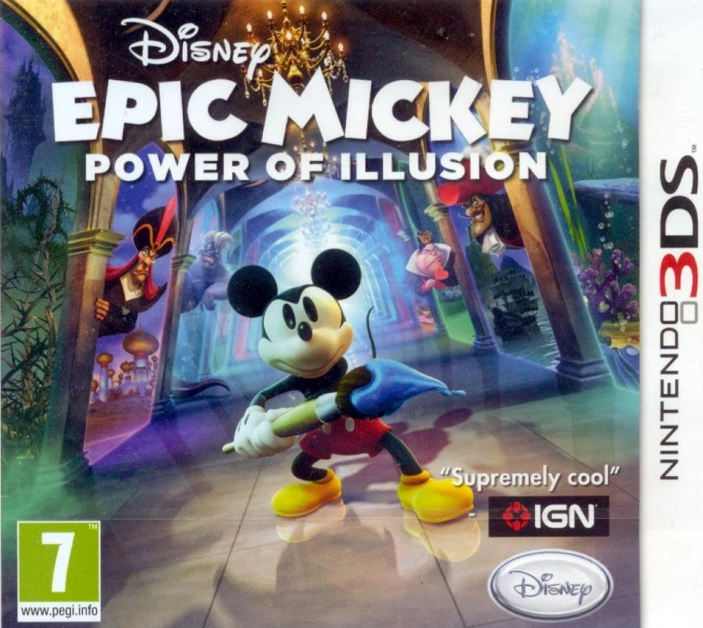 Epic Mickey: Power of Illusion box art