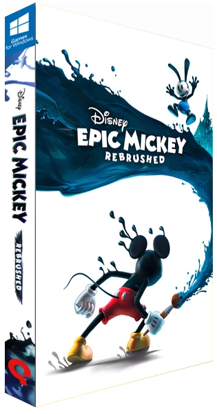 Epic Mickey: Rebrushed box art