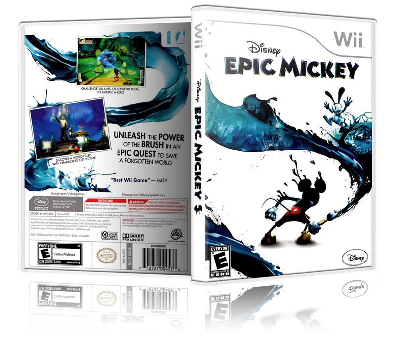 Epic Mickey box art