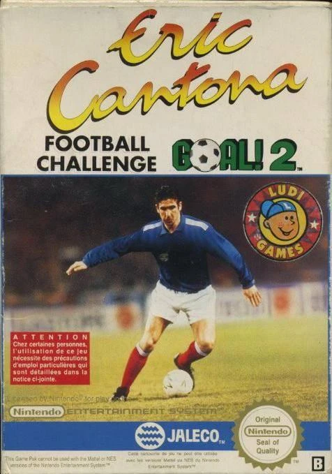 Eric Cantona's Football Challenge: Goal 2 box art