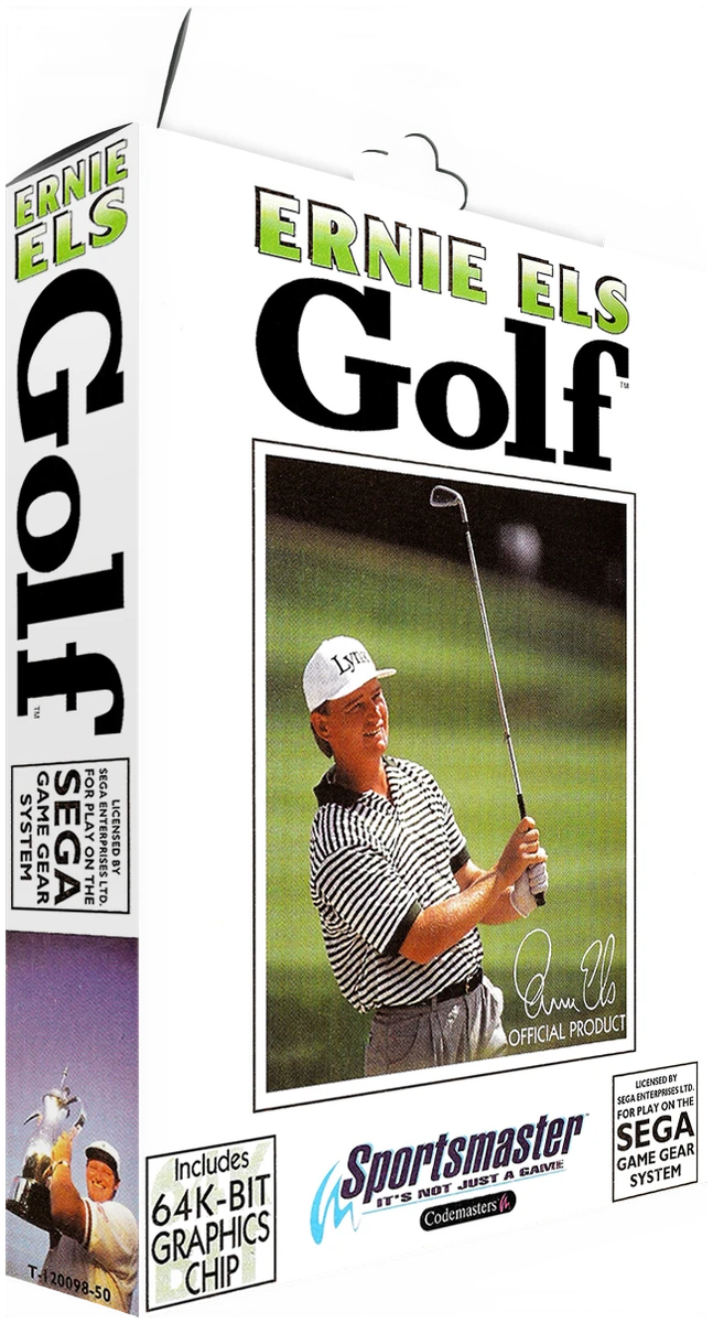 Ernie Els Golf box art