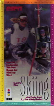 ESPN Let's Go Skiing box art