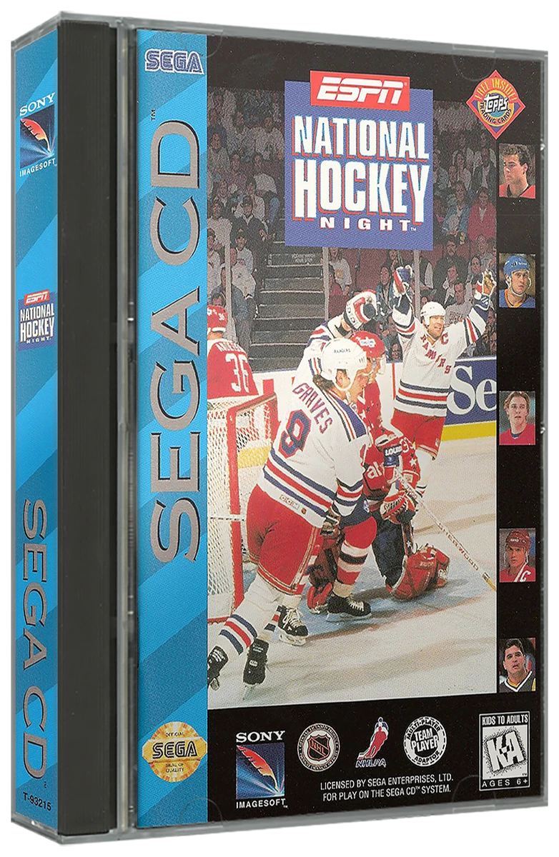 ESPN National Hockey Night box art