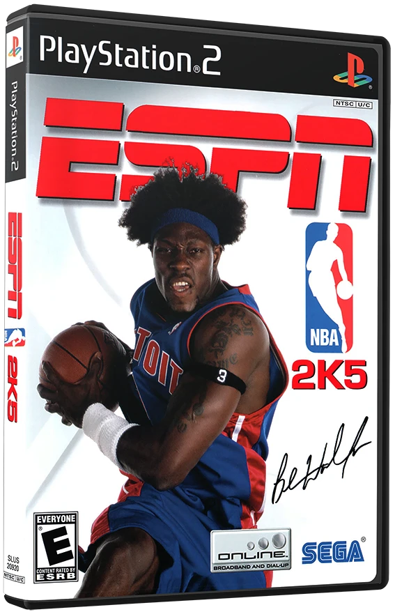 ESPN NBA 2K5 box art