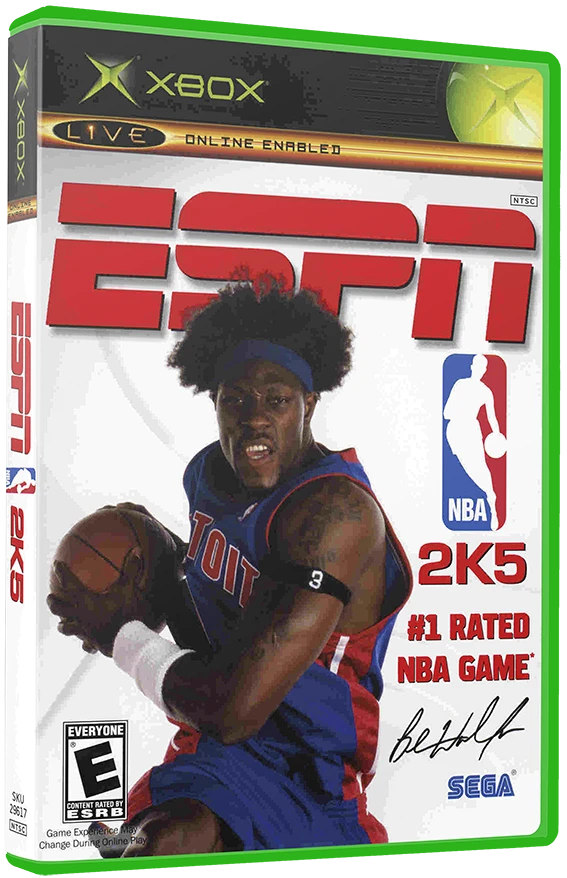 ESPN NBA 2K5 box art