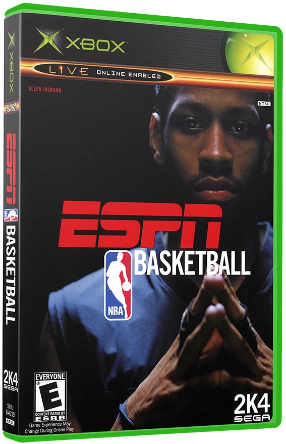 ESPN NBA Basketball box art