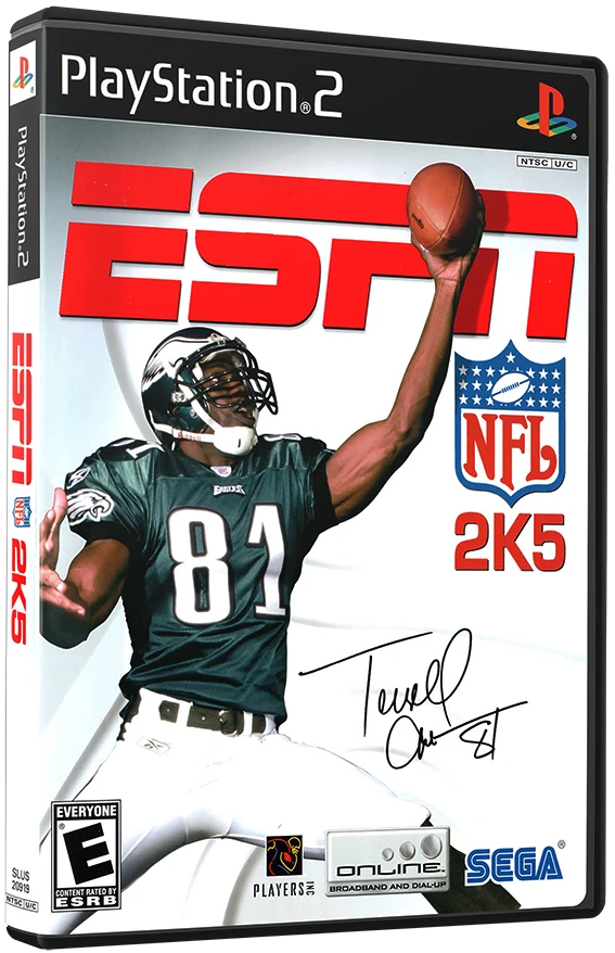 ESPN NFL 2K5 box art