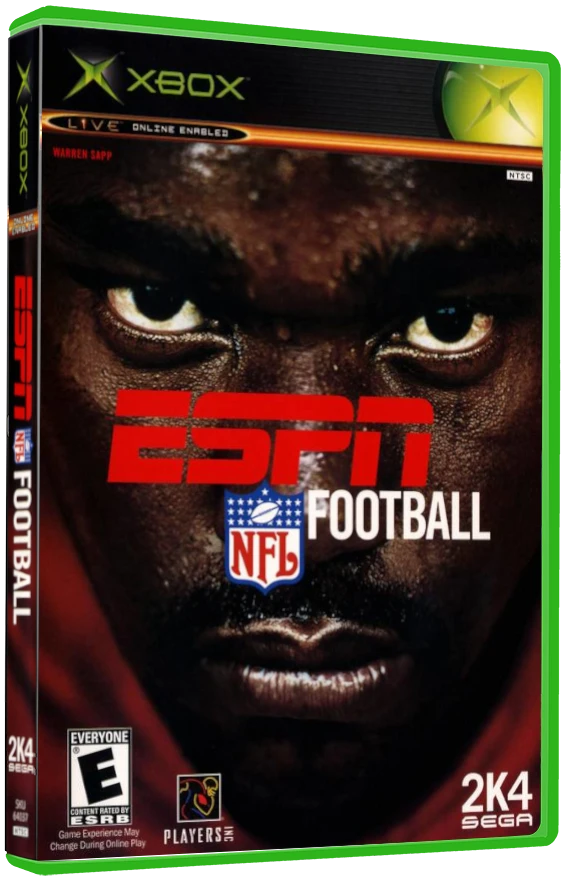 ESPN NFL Football 2K4 box art