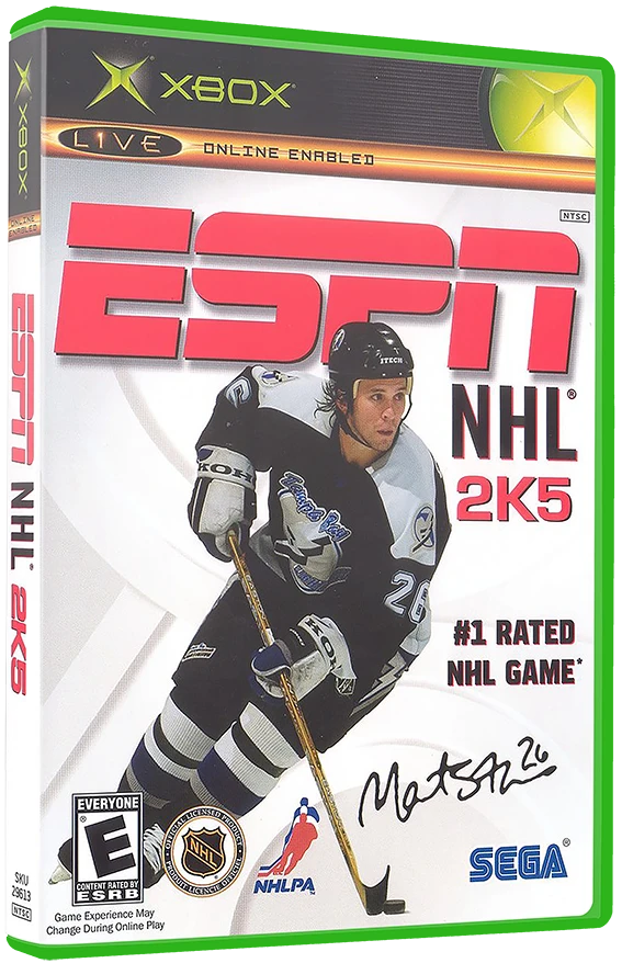 ESPN NHL 2K5 box art