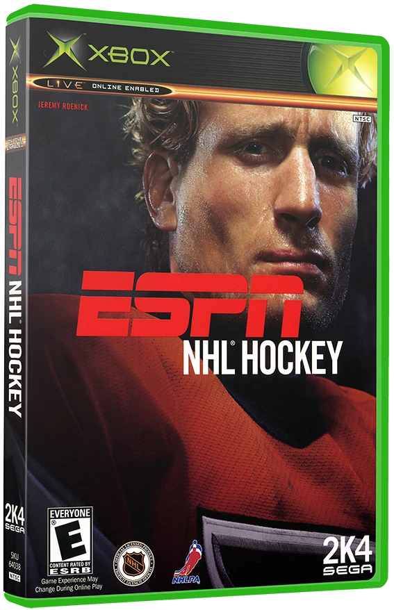 ESPN NHL Hockey box art