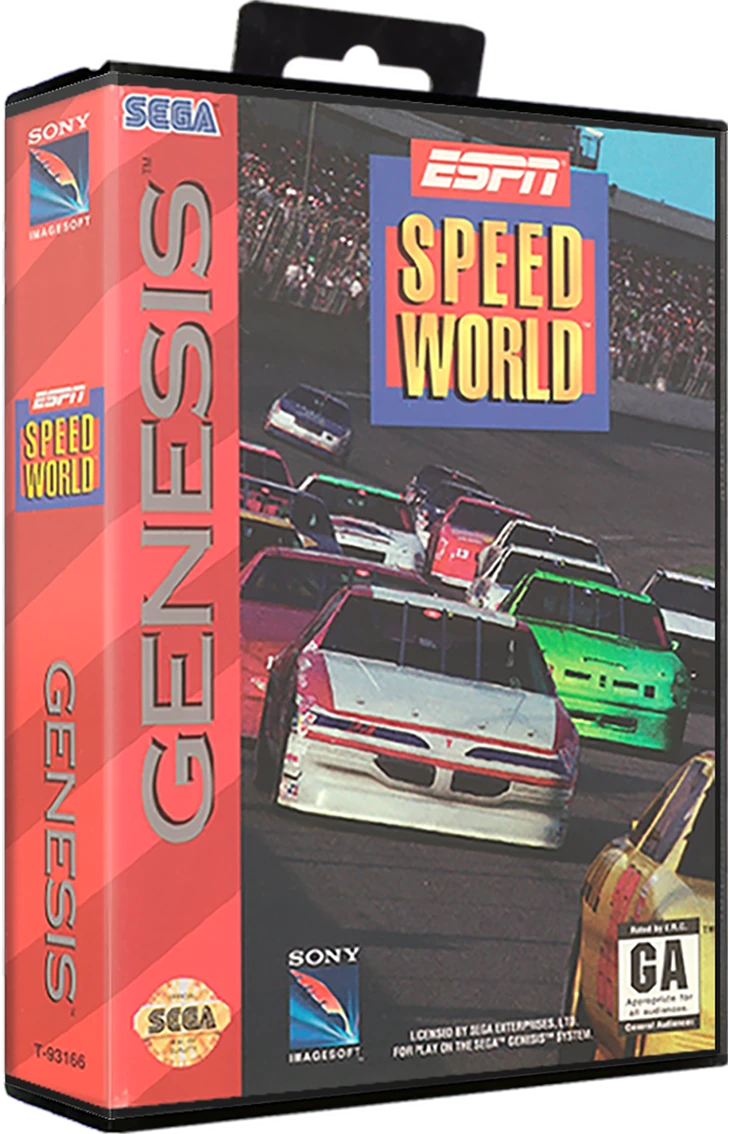 ESPN Speed World box art