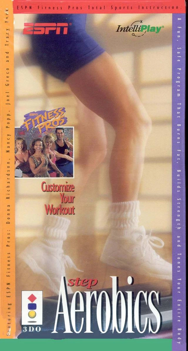 ESPN Step Aerobics box art
