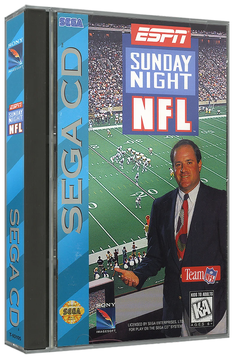 ESPN Sunday Night NFL box art