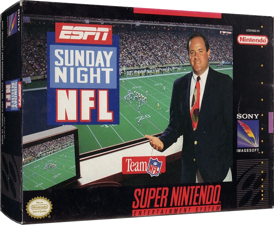 ESPN Sunday Night NFL box art