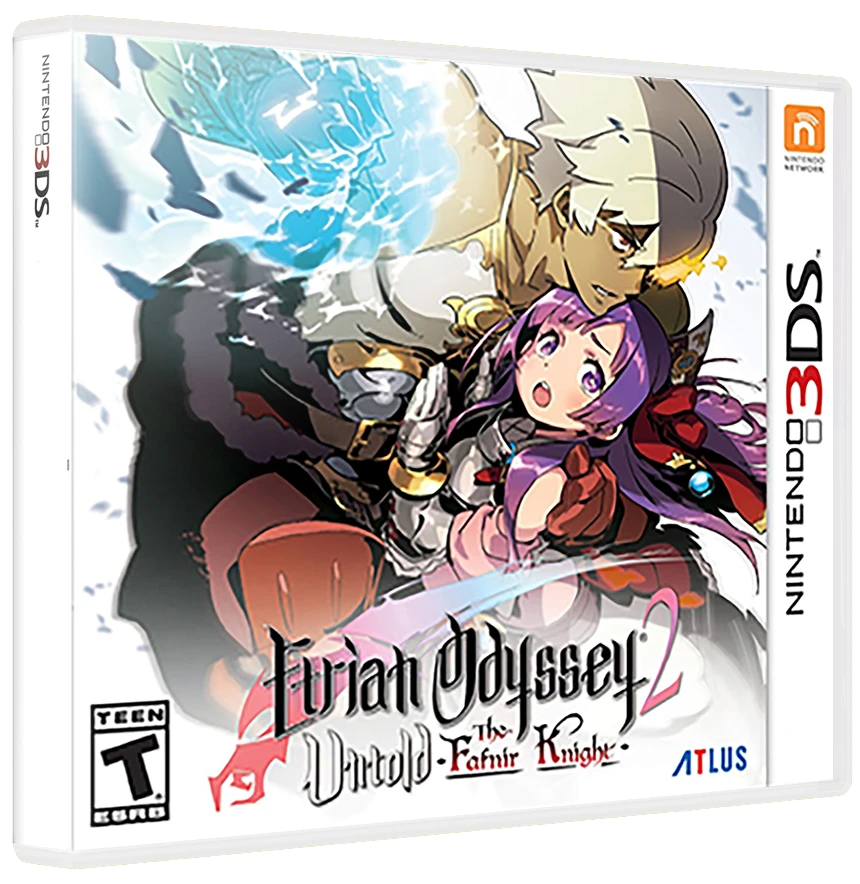 Etrian Odyssey 2 Untold: The Fafnir Knight box art