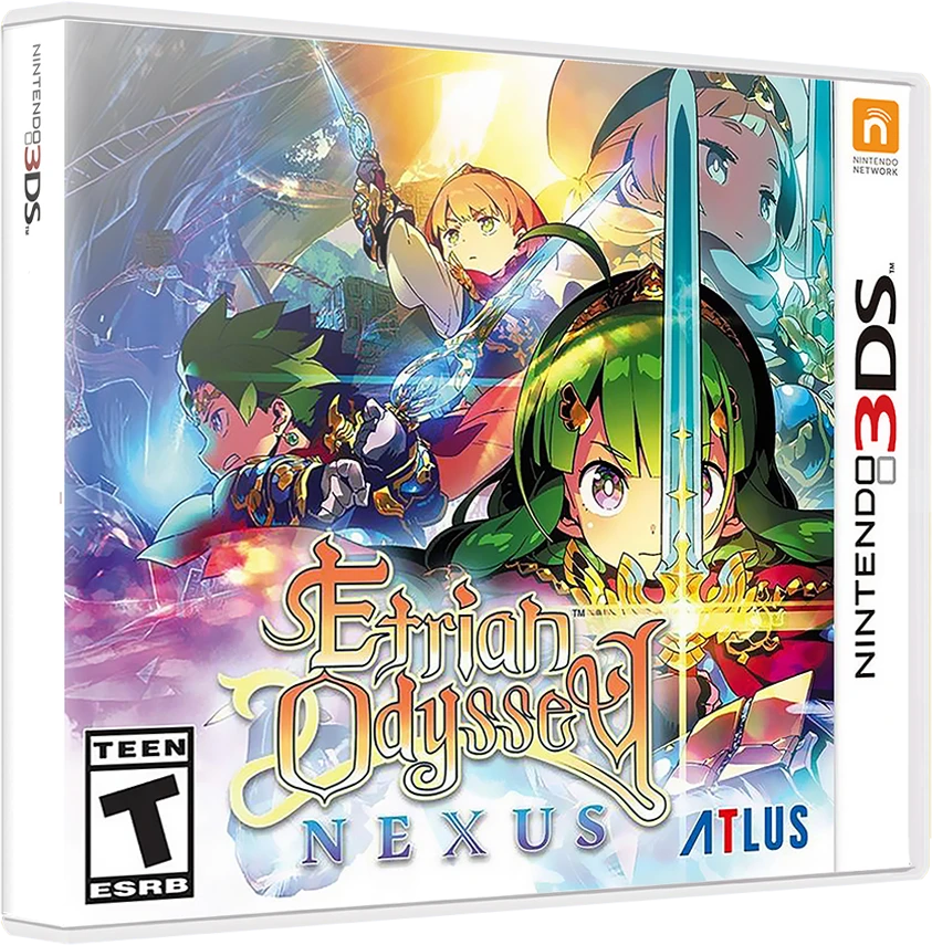 Etrian Odyssey Nexus box art