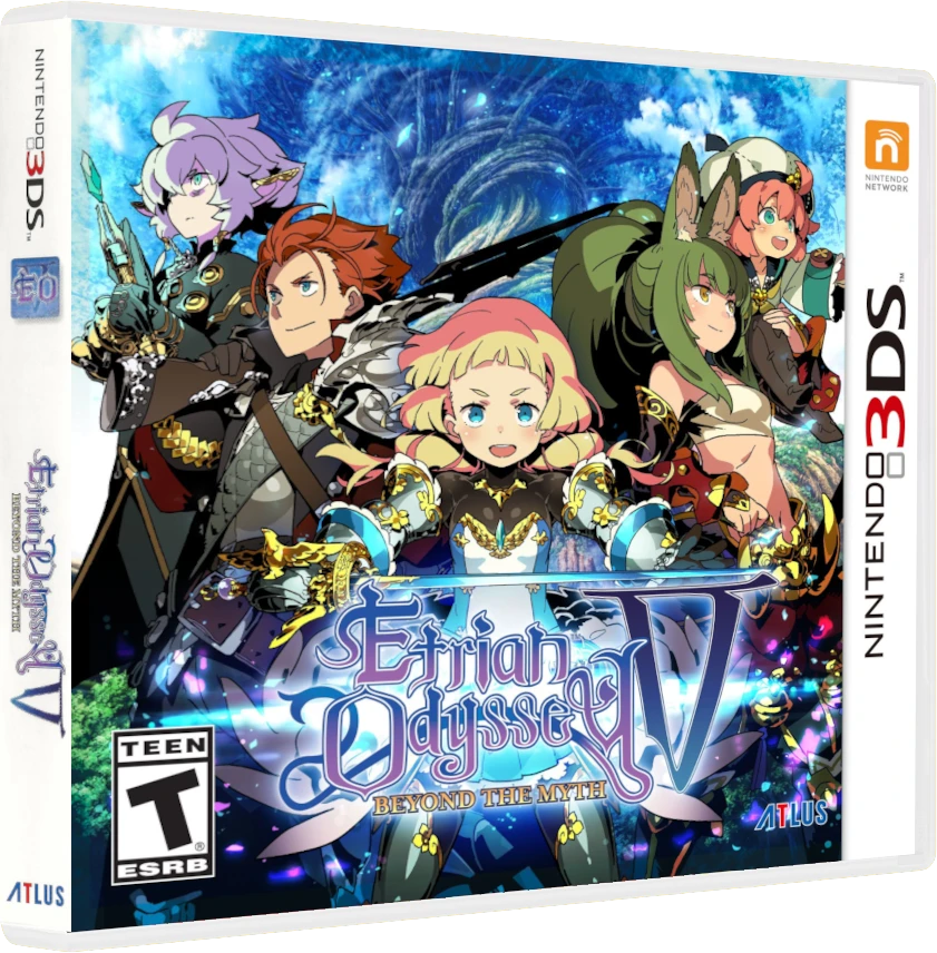 Etrian Odyssey V: Beyond The Myth box art