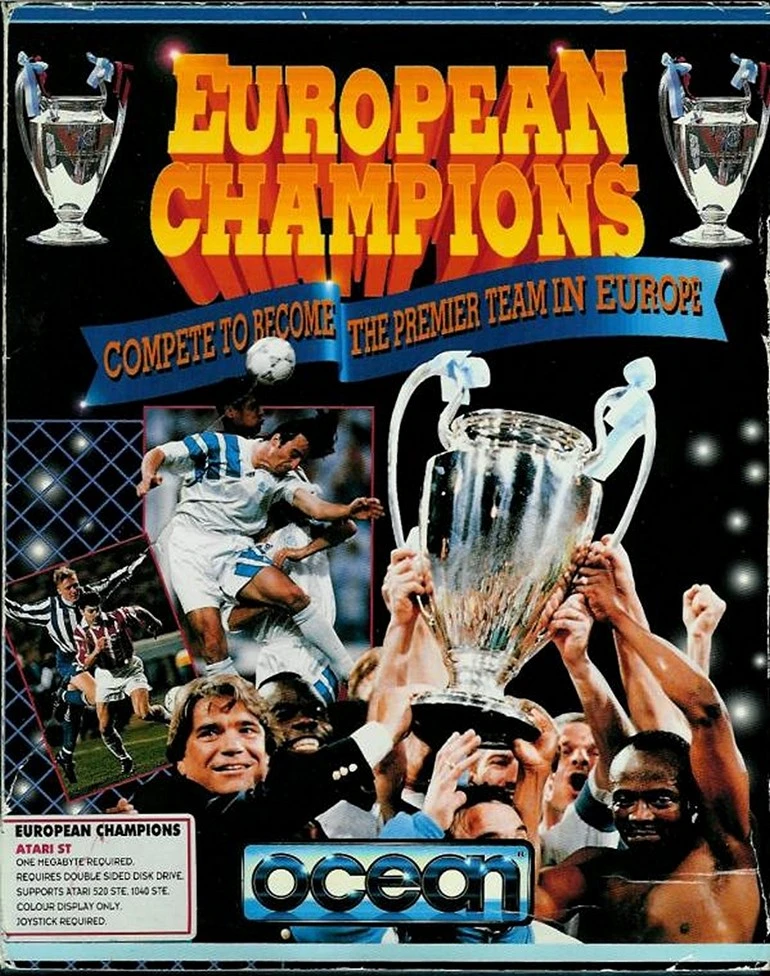 European Champions box art