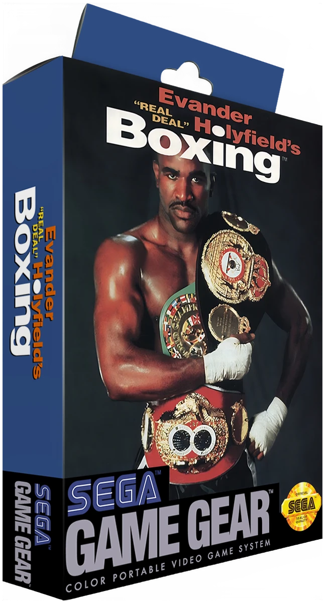 Evander Holyfield's Real Deal Boxing box art