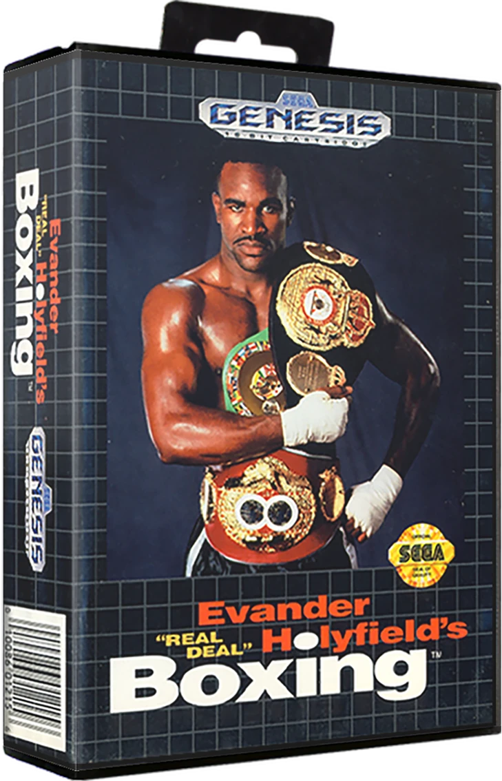 Evander Holyfield's Real Deal Boxing box art