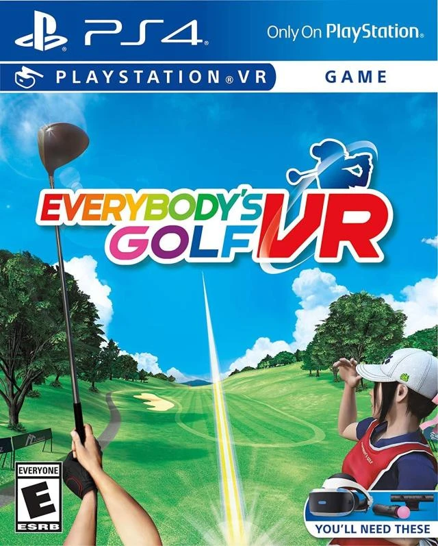 Everybody's Golf VR box art
