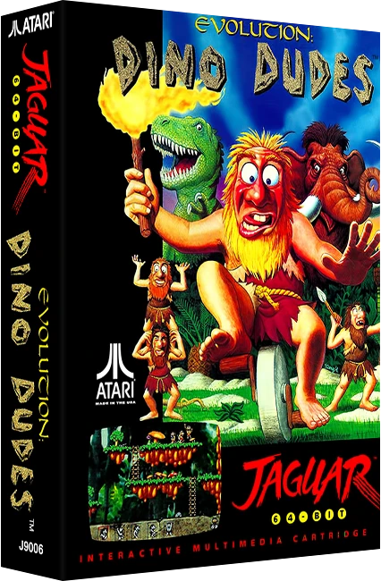 Evolution: Dino Dudes box art