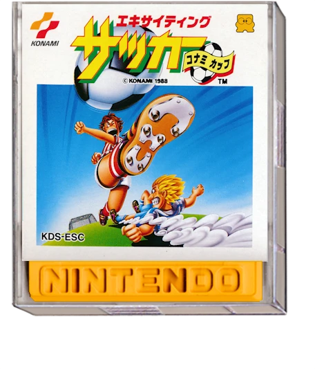 Exciting Soccer: Konami Cup box art