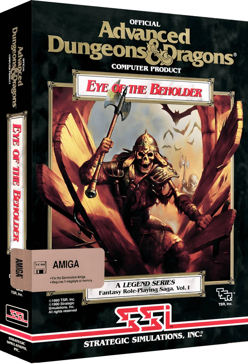 Eye of the Beholder box art