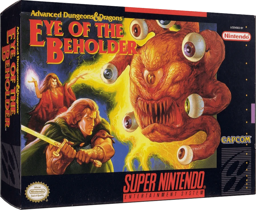 Eye of the Beholder box art