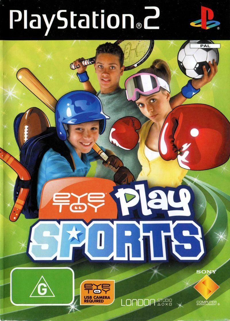 Eye Toy Play Sports box art