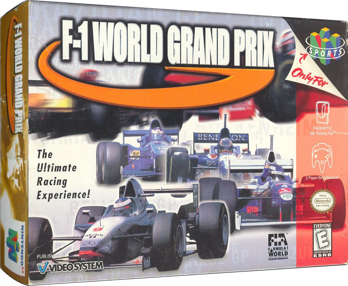 F-1 World Grand Prix box art