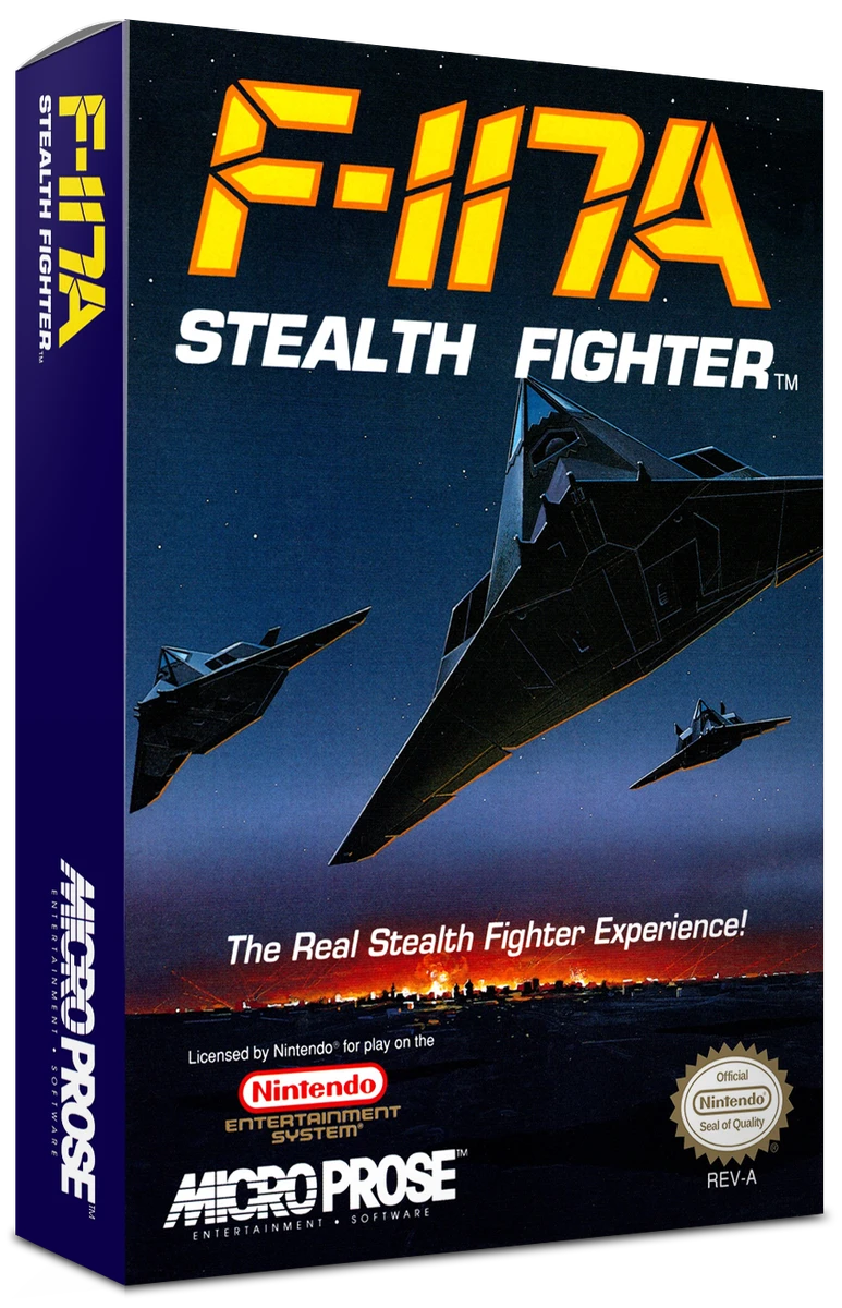 F-117A Stealth Fighter box art