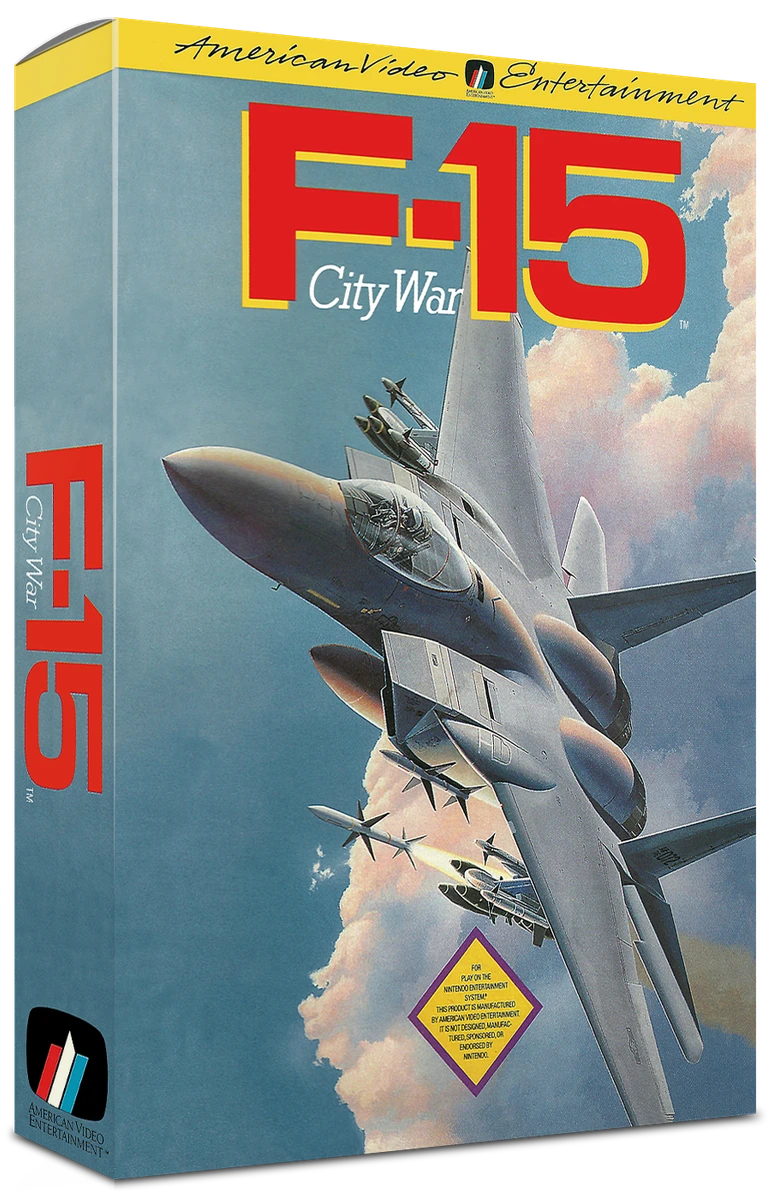 F-15 City War box art