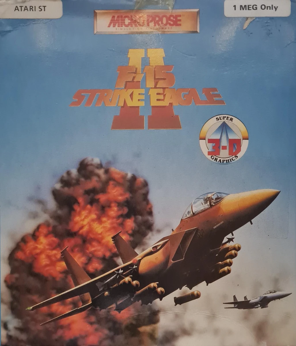 F-15 Strike Eagle 2 box art