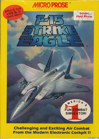 F-15 Strike Eagle box art
