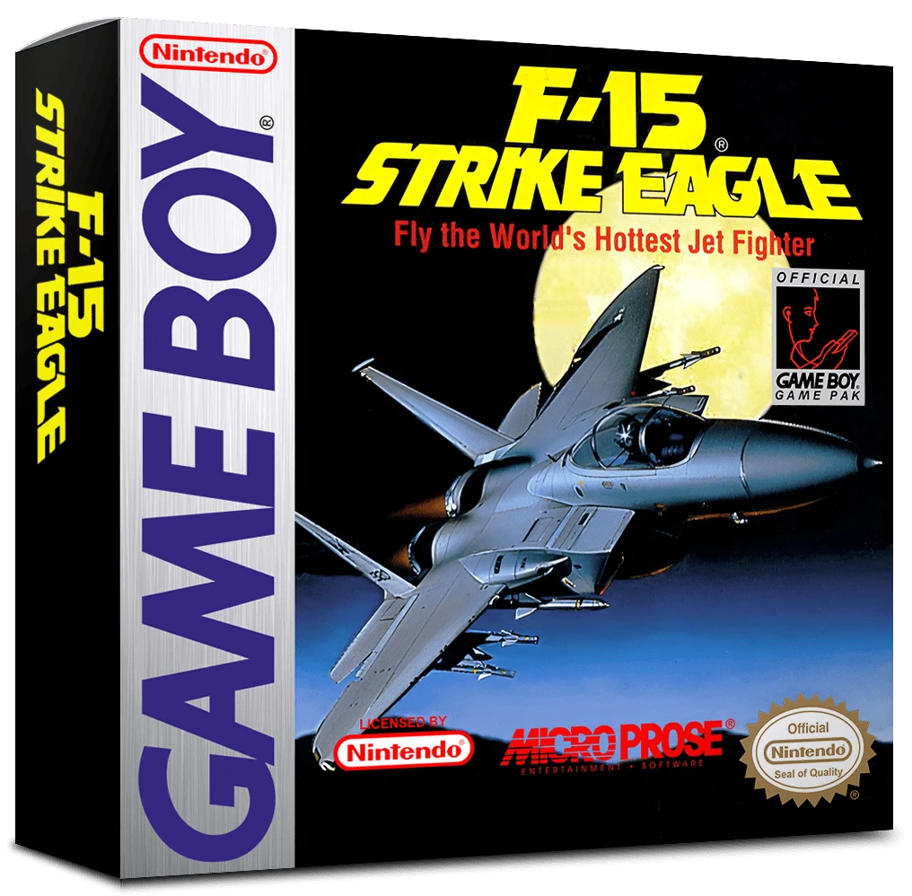 F-15 Strike Eagle box art