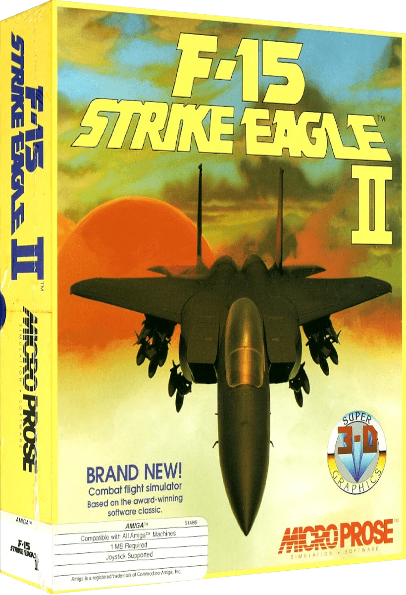 F-15 Strike Eagle II [Kixx] box art