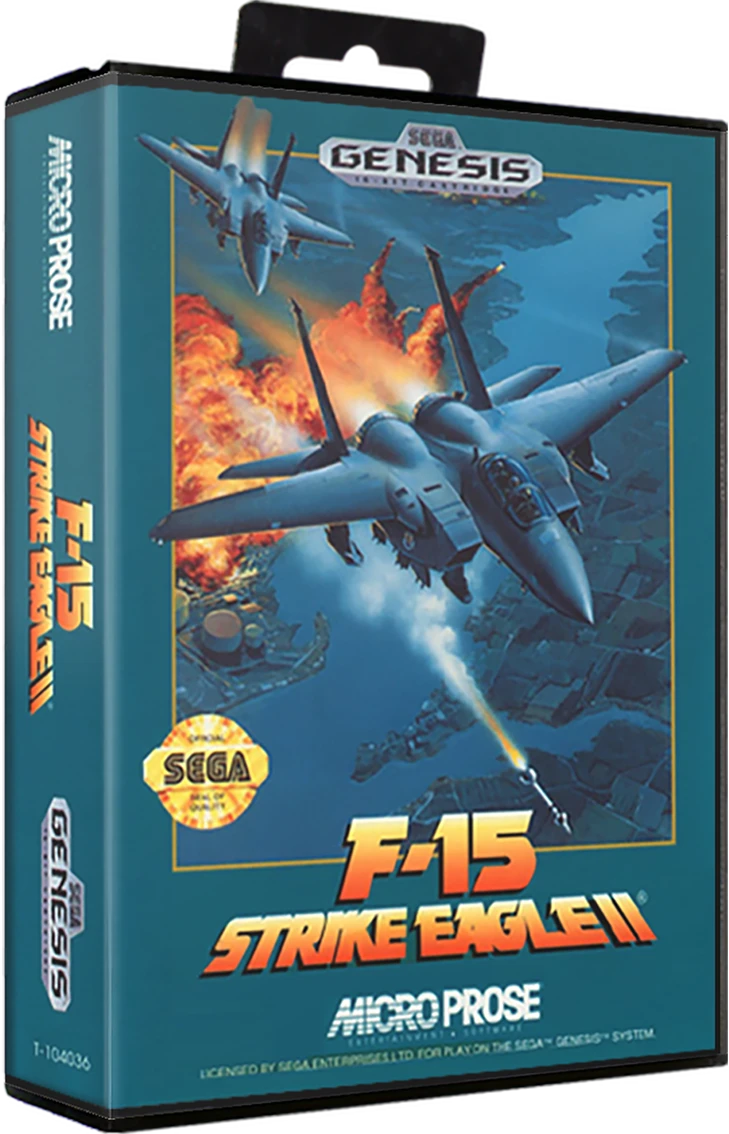 F-15 Strike Eagle II box art