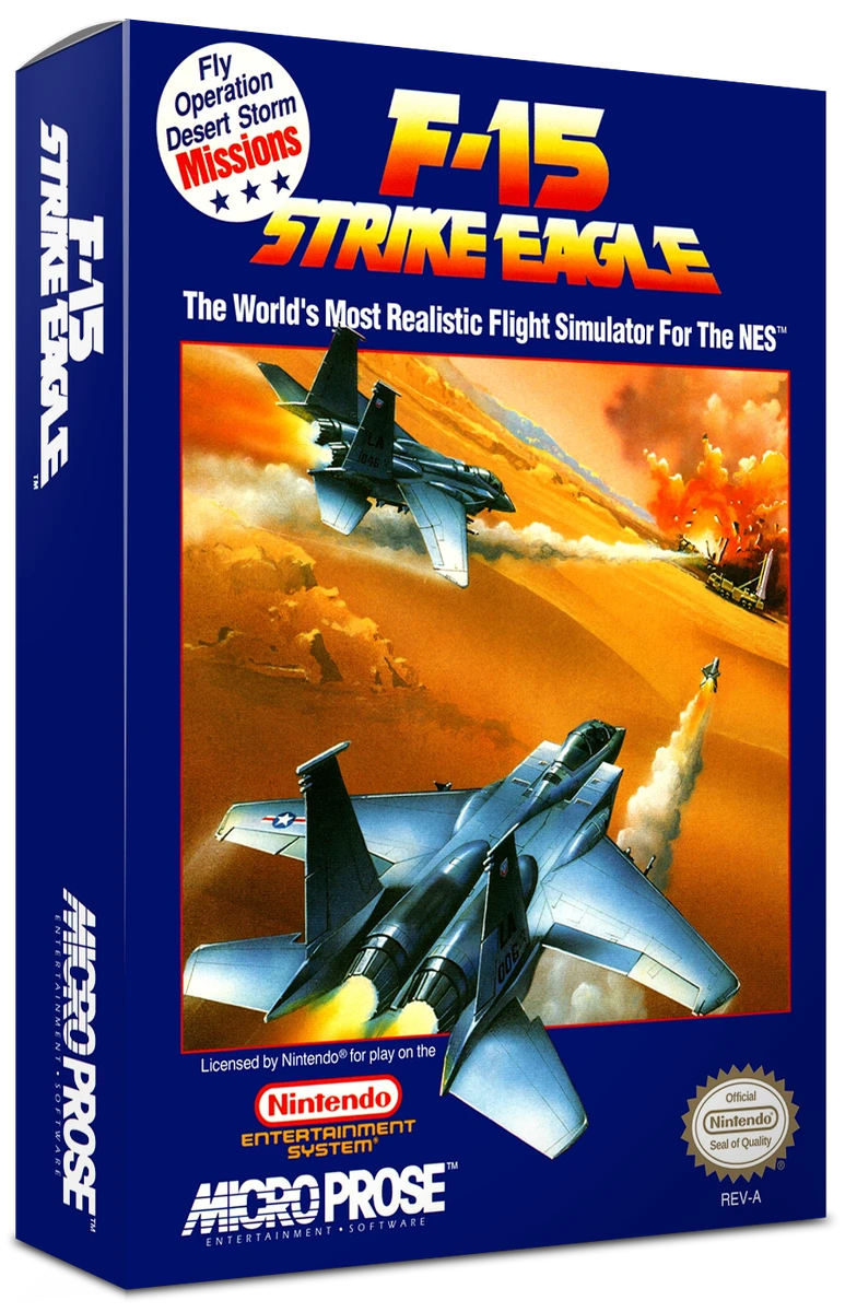 F-15 Strike Eagle box art