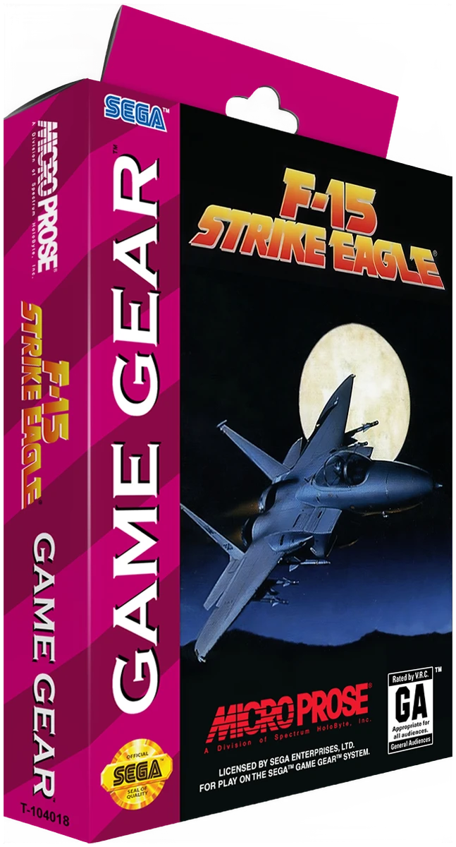 F-15 Strike Eagle box art