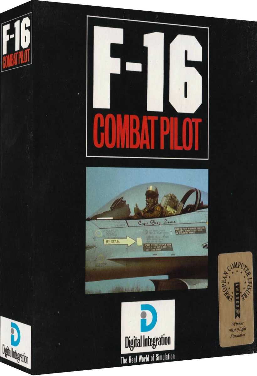 F-16 Combat Pilot box art