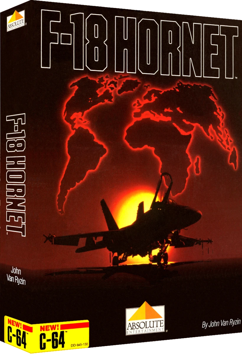F-18 Hornet box art
