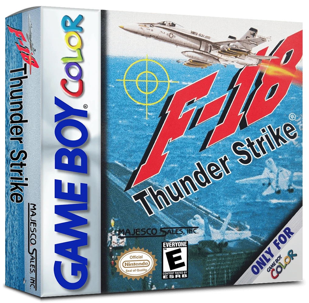 F-18 Thunder Strike box art