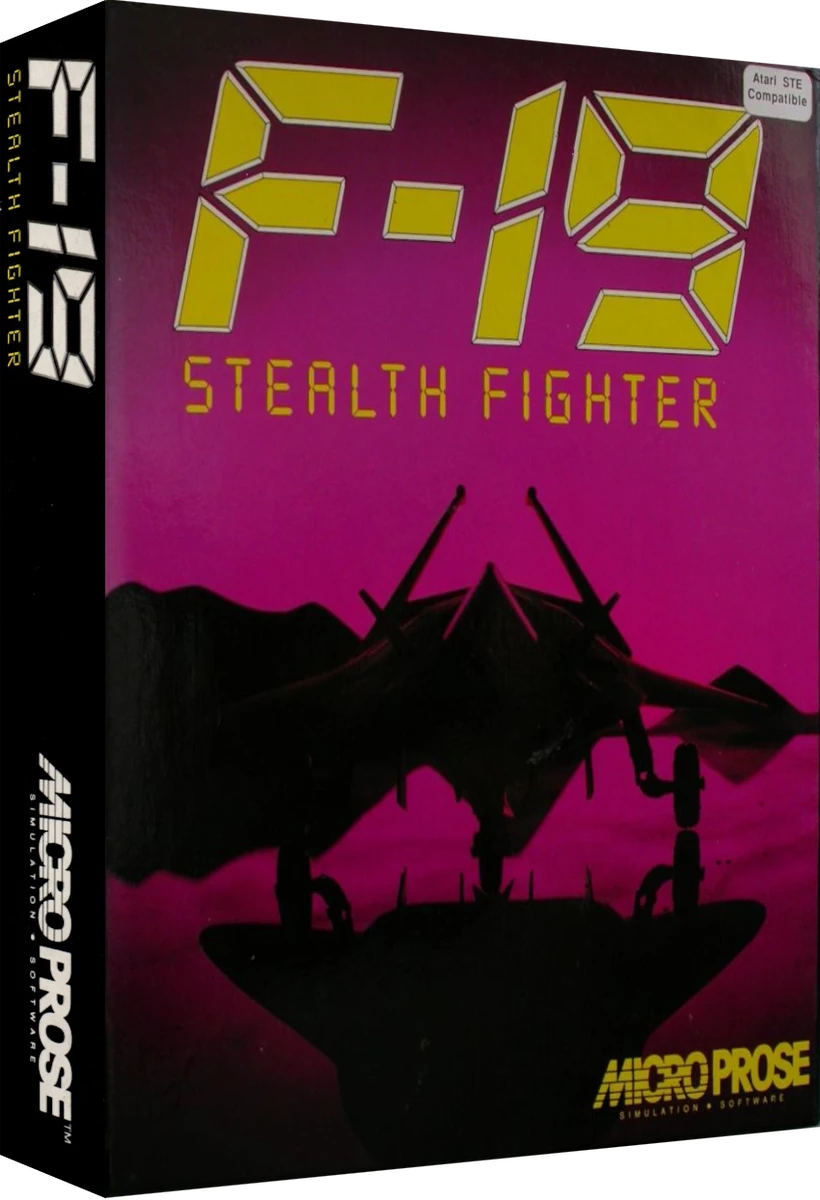 F-19 Stealth Fighter box art