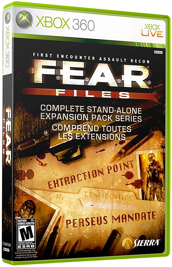 F.E.A.R. Files box art
