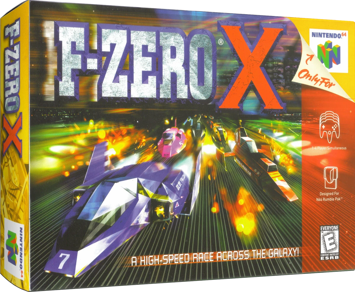 F-Zero X box art