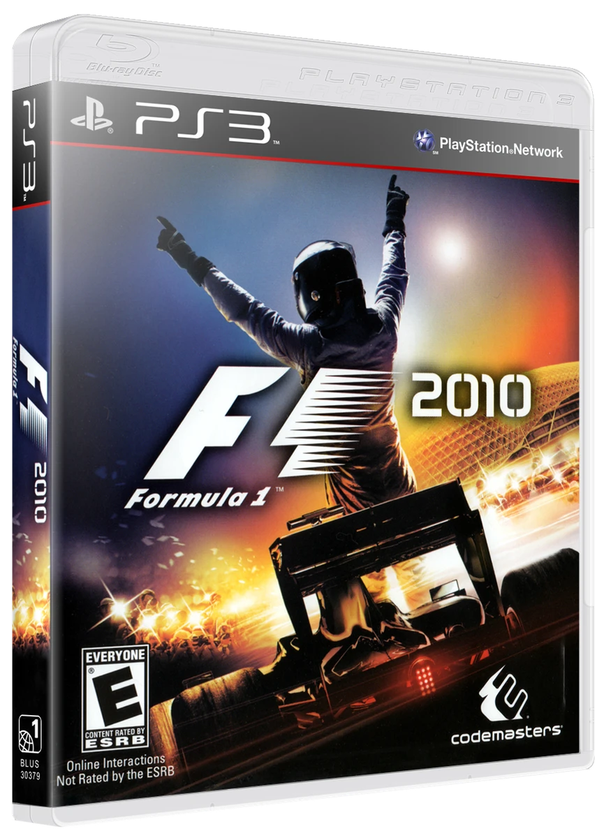 F1: 2010 box art