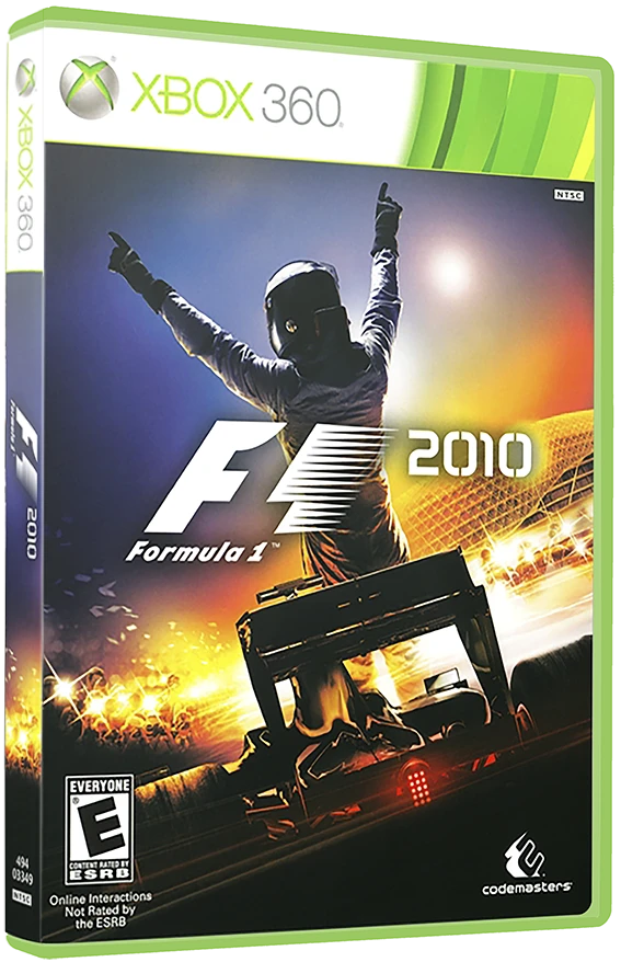 F1 2010 box art