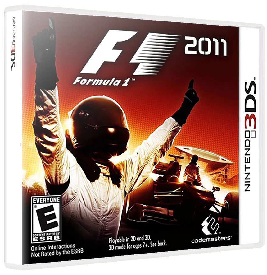F1 2011 box art