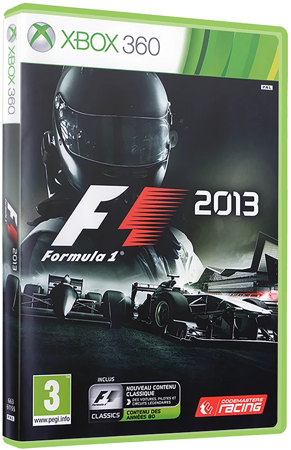 F1 2013 box art